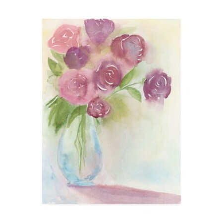 Grace Popp 'Glowing Bouquet Ii' Canvas Art,14x19